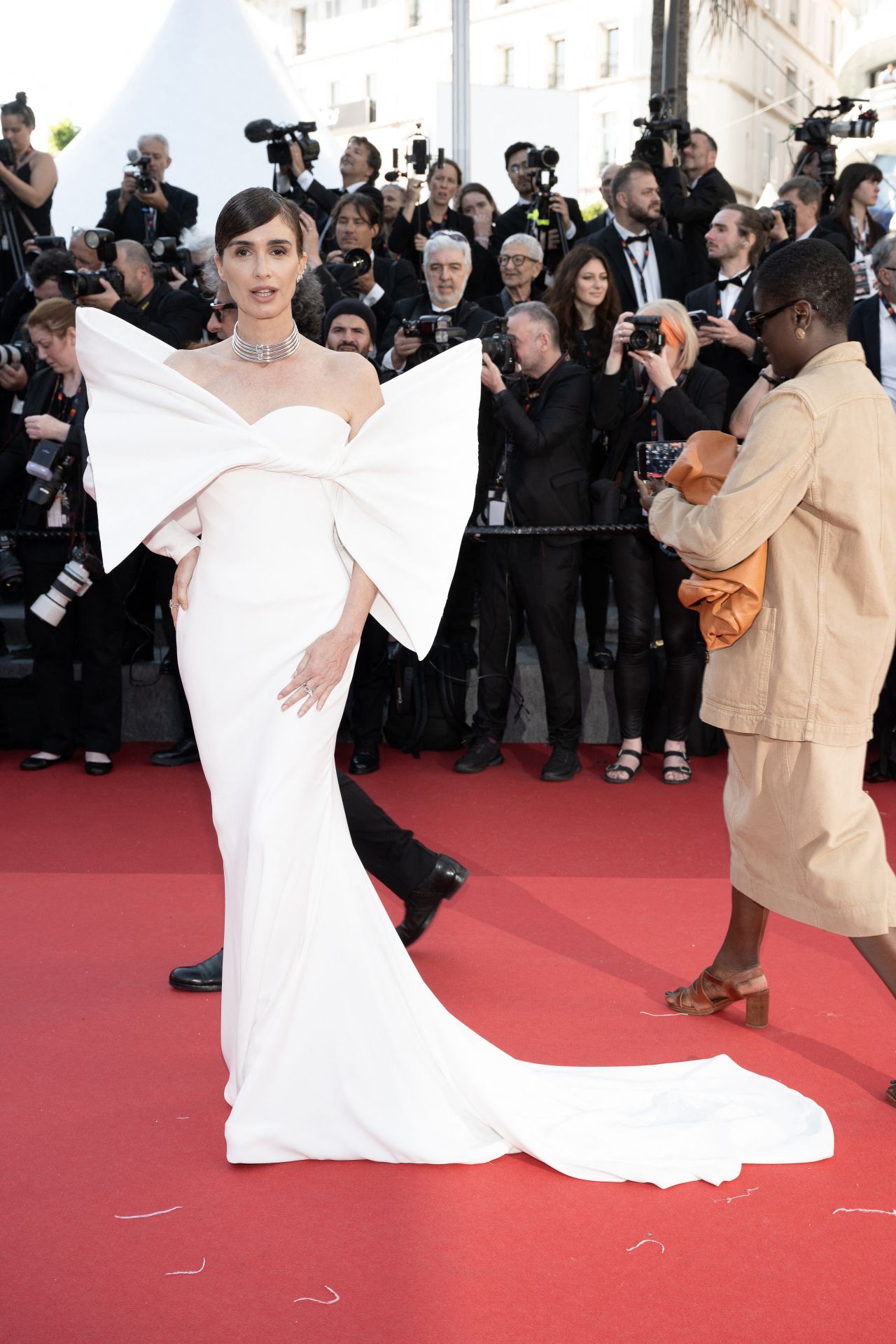 Paz Vega at Kinds Of Kindness Premiere at The 77th Annual Cannes Film Festival5